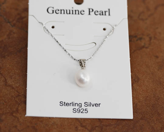 Sterling Silver Freshwater Pearl Necklace