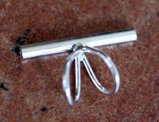 Sterling Silver Pin to Pendant Converter