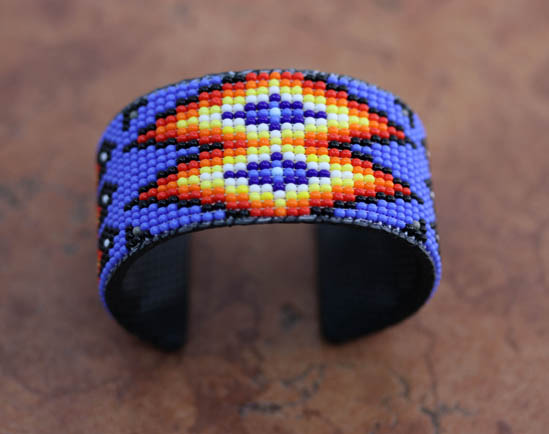 Native American and Huichol Style Handmade Beaded Bracelets