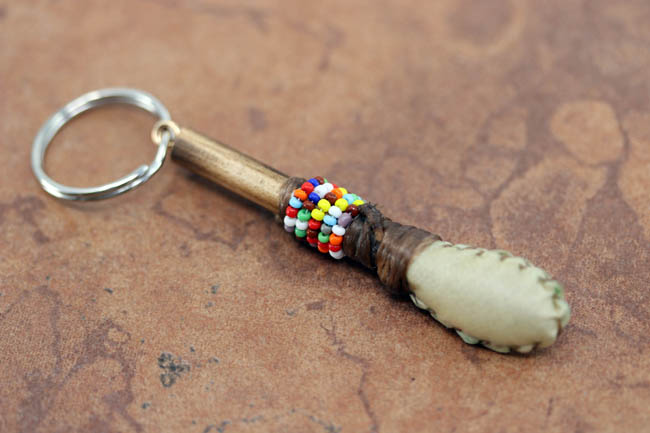Navajo Drum Stick Key Chain