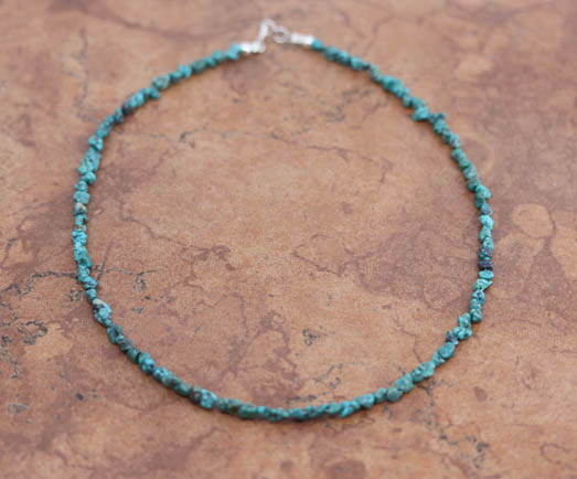 Navajo Turquoise Nugget Necklace