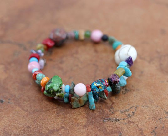 Navajo Nugget Wrap Around Bracelet