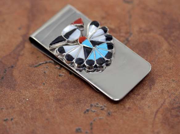 Zuni Thunderbird Money Clip