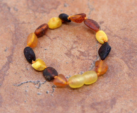 Baltic Amber Stretch Childrens Bracelet