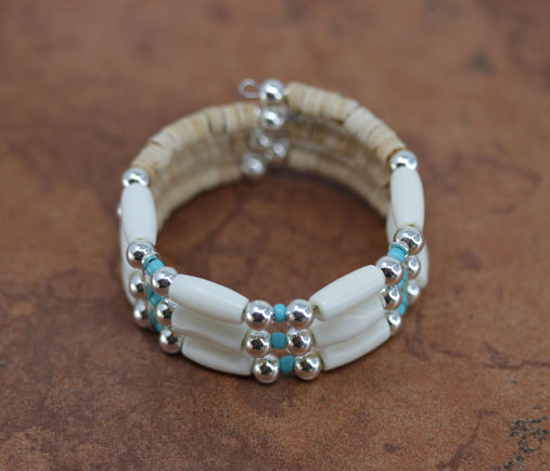Navajo Bone Beaded Bracelet