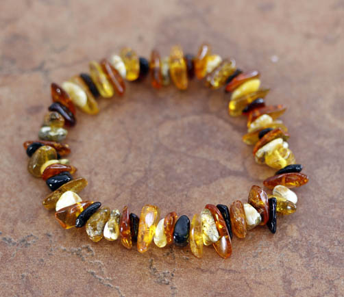 Baltic Amber Stretch Bracelet