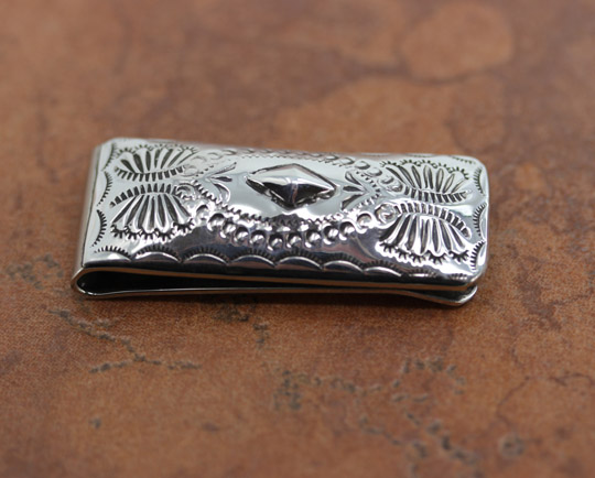 Navajo Silver Money Clip