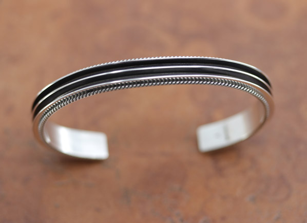 Navajo Sterling Silver Cuff Bracelet