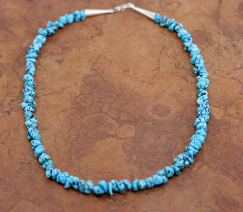 Navajo Turquoise Nugget Necklace