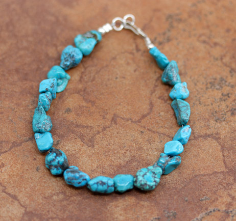 Navajo Silver Nugget Bracelet