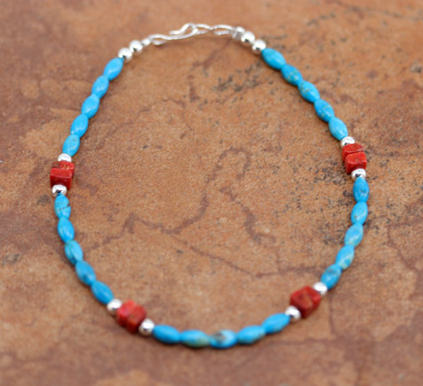 Navajo Silver Nugget Bracelet