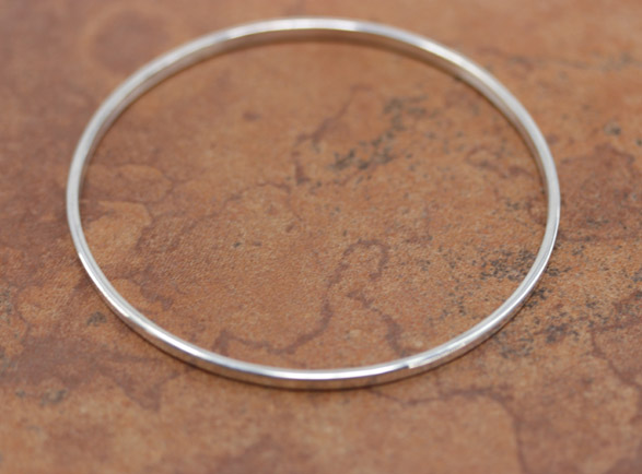 Navajo Sterling Silver Bangle Bracelet