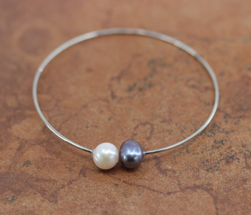 Freshwater Pearl Silver Bracelet