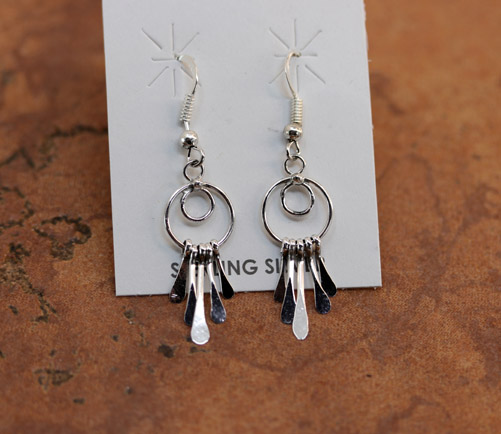 Navajo Sterling Silver Earrings